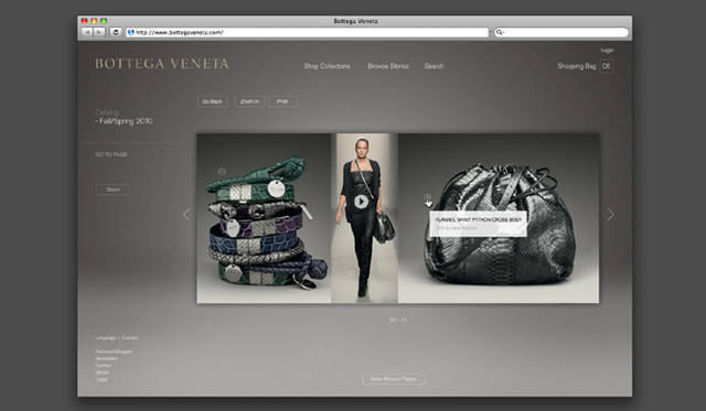 　ランウェイでモデルが身に着けていたアイテムが、ここで一目瞭然。