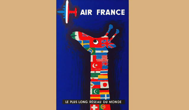 EVENT｜Bunkamuraドゥ マゴ パリ祭2010 開催　『エールフランス』 レイモン・サヴィニャック