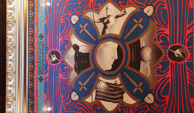 <b>CHROME HEARTS│クロムハーツ</b>　「CHROME HEARTS FOR MAPPLETHORPE」スカーフ7万6650円