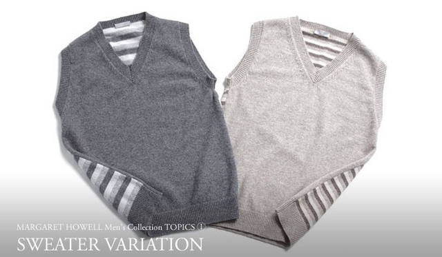 　2010秋冬メンズコレクション<br>ベスト各3万9900円