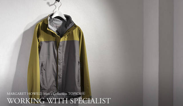 　2010秋冬メンズコレクション<br>ゴアテックス ブルゾン5万9850円