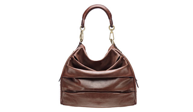 <b>Christian Dior｜クリスチャン　ディオール</b>　「LIBE DIOR」アンティーク風ラムスキン　スモール　23万1000円　ミディアム　26万2500円