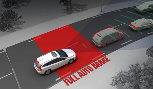 <b>VOLVO V60｜ボルボ V60</b>　低速自動ブレーキシステム「シティ・セーフティ」