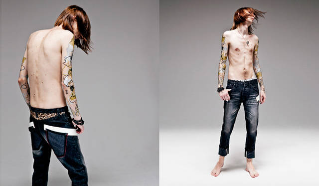 <b>OOO (12) TWELVE DENIM｜オーオーオートゥエルヴデニム</b>　VOL.2　「CRAZY LEOPARD」 2010年1月下旬発売　Photo by Indigolight