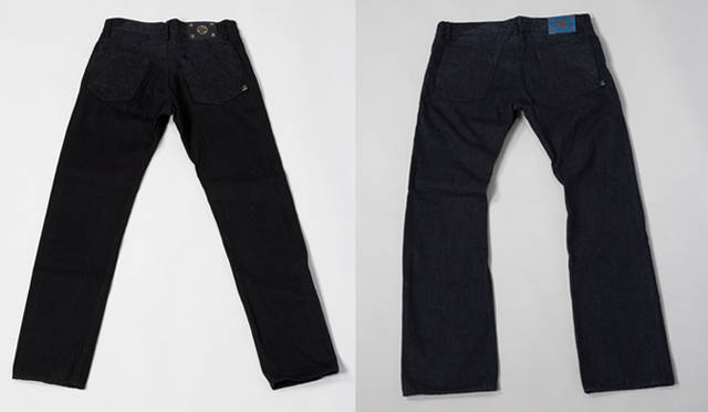 <b>BL-WHY｜ビーエル・ホワイ</b>　紋（MON）ストレート　2万7090円 ／紋（MON）ブーツカット　2万6040円