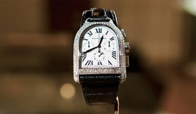 限定モデルも含めたラルフ ローレン ウォッチのほとんどのコレクションがそろえられている。