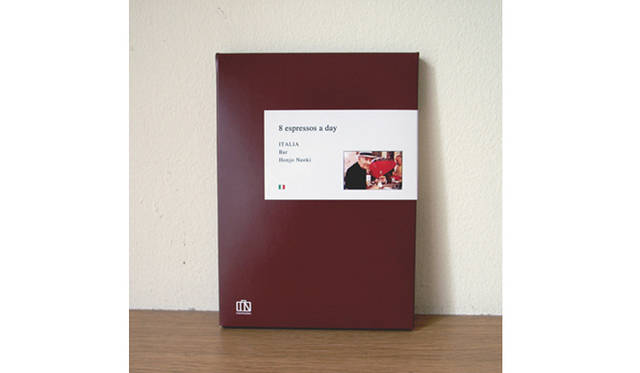 BOOK｜トラベルノーツ『8 espressos a day』