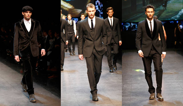 <b>DOLCE＆GABBANA｜ドルチェ＆ガッバーナ</b>　2010-11年秋冬メンズコレクション