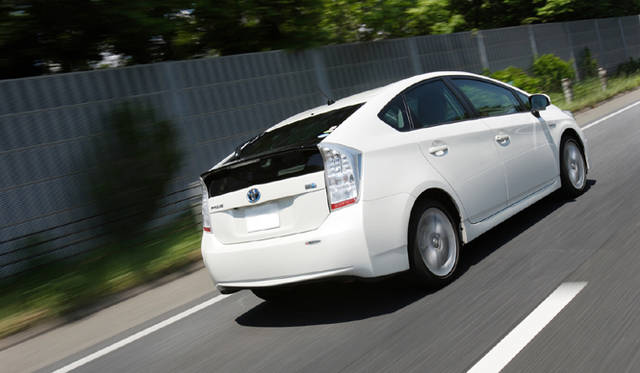 <b>エコカー3モデル乗りくらべ新潟ツアー</b>　ややハーシュネスが気になったが、高速走行に申し分なし。