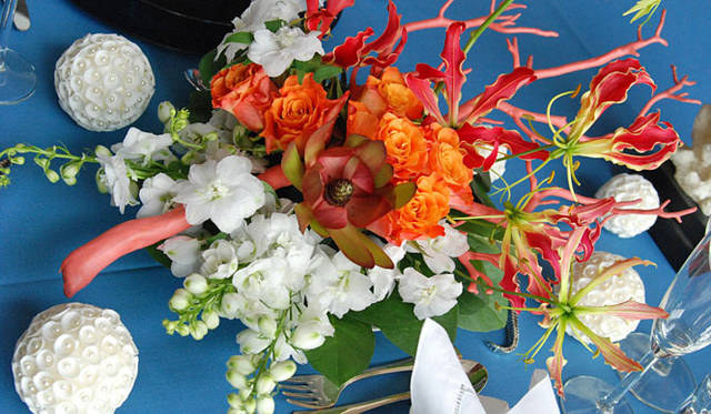 <b>和気雅美｜FLORALUXE</b>　ニューヨークスタイル～海への憧憬をフラワーデザインに～