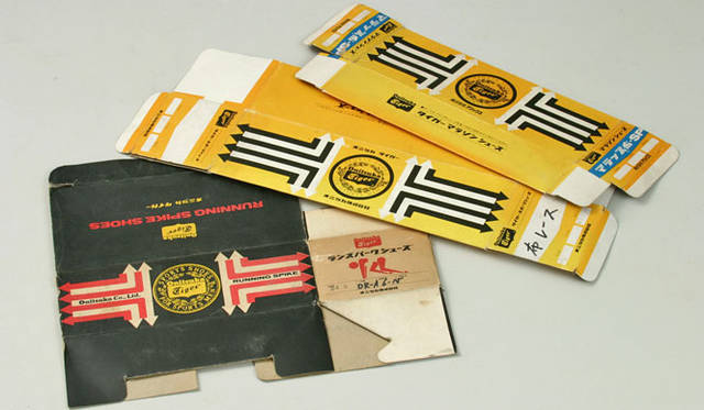 <b>Onitsuka Tiger｜オニツカタイガー</b>　Tシャツのデザインのもととなったシューズボックス