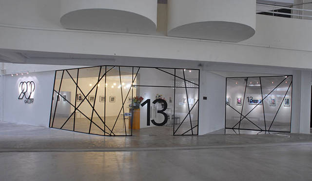 <b>ヤマダユウ｜method</b>　 method的シンガポール案内　「OLD SCHOOL」内のギャラリーエントランス前には広大なスペースが。