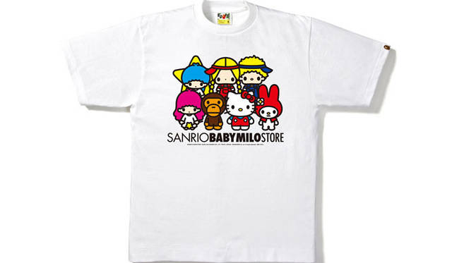 　SANRIO CHARACTERS × BABY MILO® TEE Men’s / Ladies 7980円 、Kid’s 6090円