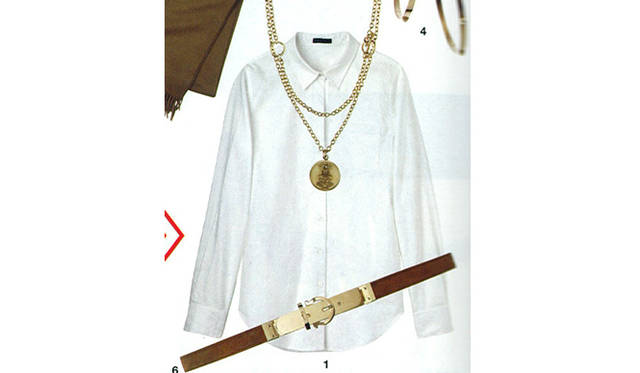 ＩＮＴＥＲＮＡＴＩＯＮＡＬ　ＧＡＬＬＥＲＹ　ＢＥＡＭＳ｜肩にミンクファーがあしらわれたノースリーブトップス。どことなくヴィンテージ感があり、こなれた雰囲気を演出してくれる。ノースリーブトップス5万5650円（ゴールデン グース／伊勢丹新宿店 Tel. 03-3352-1111）