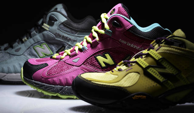 <b>new balance｜ニューバランス</b> 手前から 「MO1320」、「MT703GH」、「WT703GH」