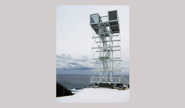 <b>ディディエ・フィウザ・フォスティノ「Agnosian Fields」展</b>　スカイ・イズ・ザ・リミット / 2008 / 仮設茶室 / 襄陽、韓国　©courtesy of Hong Lee