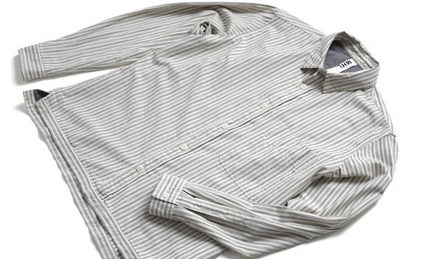 <b>MARGARET HOWELL｜マーガレット・ハウエル</b>　「MHL.」 シャツ2万1000円