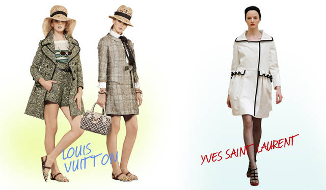 <b>KEYWORD 03 “FRENCH CHIC”</b><br />LOUIS VUITTON｜ルイ・ヴィトン、YVES SAINT LAURENT｜イヴ・サンローラン　©YVES SAINT LAURENT