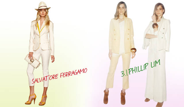 <b>KEYWORD 04 “MASCULINE-FEMININE”</b><br />ＳALVATORE FERRAGAMO｜サルヴァトーレ フェラガモ、3.1 PHILLIP LIM｜3.1フィリップ リム　©Nacho Alegre