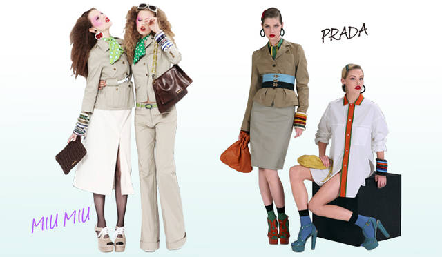 <b>KEYWORD 05 “SAFARI”</b>　MIU MIU｜ミュウミュウ、PRADA｜プラダ