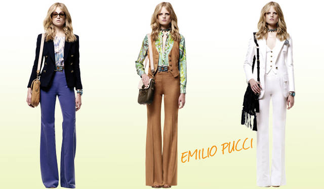 <b>KEYWORD 07 “HIGH-WAIST TROUSERS”</b>　EMILIO PUCCI｜エミリオ・プッチ
