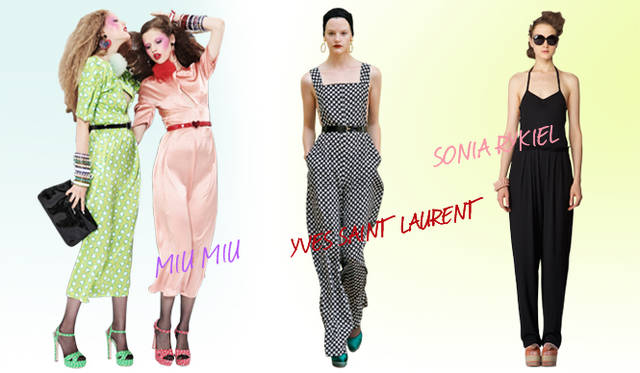 <b>KEYWORD 08 “ALL-in-ONE”</b>　MIU MIU｜ミュウミュウ、YVES SAINT LAURENT｜イヴ・サンローラン ©YVES SAINT LAURENT、SONIA RYLIEL｜ソニア リキエル