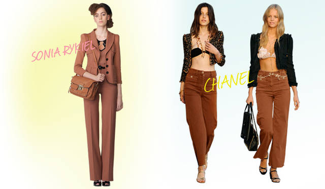 <b>KEYWORD 10 “CAMEL&BROWN”</b><br />SONIA RYKIEL｜ソニア リキエル、CHANEL｜シャネル ©CHANEL