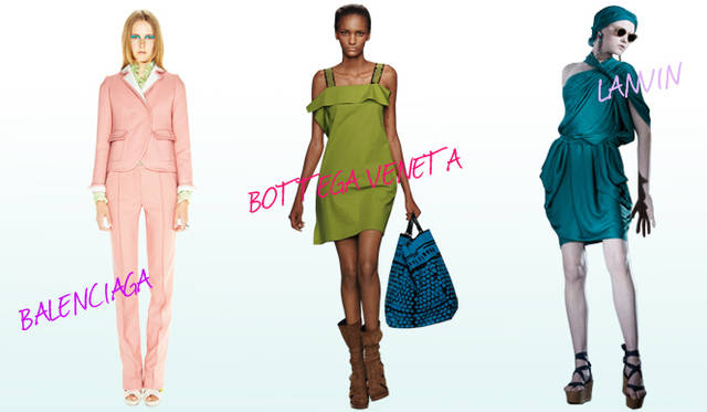 <b>KEYWORD 11 “CANDY COLOR”</b><br />BALENCIAGA｜バレンシアガ、BOTTEGA VENETA｜ボッテガ・ヴェネタ、LANVIN｜ランバン
