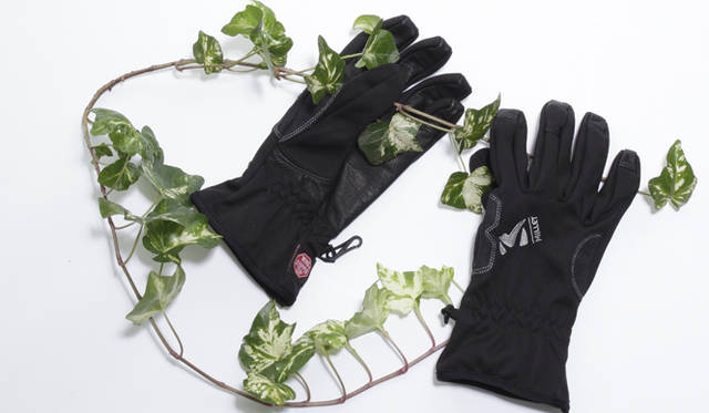  MILLET｜ミレー 「アイスウインドストッパーグローブ」 （7350円）