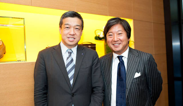 <b>JOHN LOBB｜ジョンロブ</b>　伊勢丹 代表取締役社長 大西 洋氏、ジョンロブジャパン社長 松田智沖氏