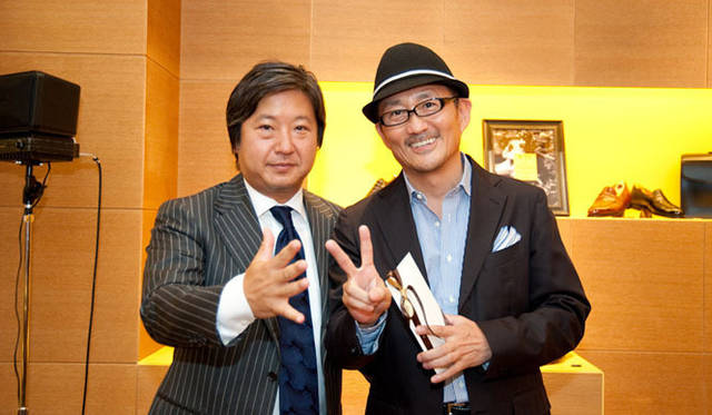 <b>JOHN LOBB｜ジョンロブ</b>　ジョンロブジャパン社長 松田智沖氏、『UOMO編集長』  志沢 篤氏