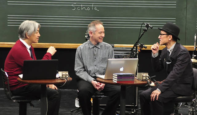 <b>schola （スコラ） 坂本龍一 音楽の学校</b>　2010年6月オンエア 「ドラムズ＆ベース」 © NHK