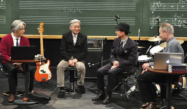 <b>schola （スコラ） 坂本龍一 音楽の学校</b>　2010年6月オンエア 「ドラムズ＆ベース」 © NHK