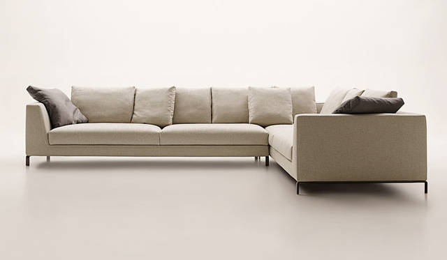 <b>B&B Italia｜Antonio Citterio</b>　アントニオ・チッテリオ　ソファ「RAY」　W356×D275×H63×SH39cm