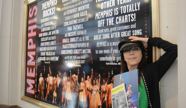 <b>戸田恵子｜ニューヨーク観劇三昧</b>　7月3日（土）　『Memphis - A New Musical』