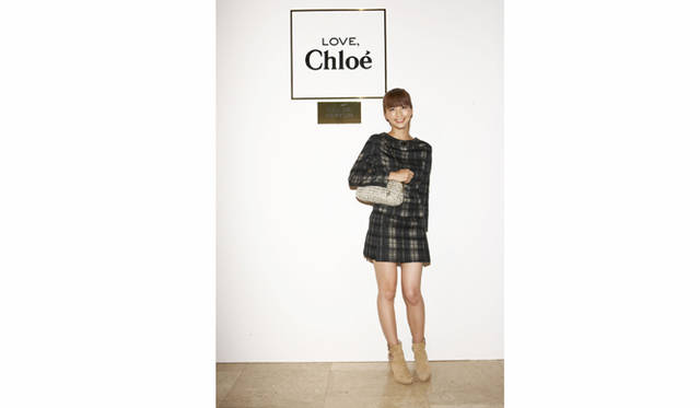 Chloé｜「LOVE,Chloé」発表会　安田美沙子さん
