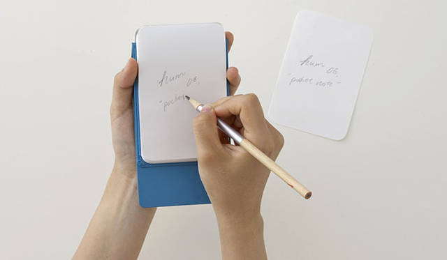 <b>HIGHTIDE｜ハイタイド</b>　ステーショナリーブランド 「hum」　pocket note nude