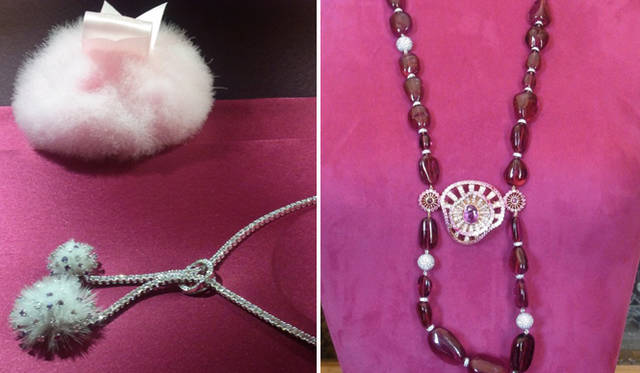 <b>BOUCHERON｜ブシュロン</b>　お化粧パフなどで、パーティに出かける前の高揚感を表現。