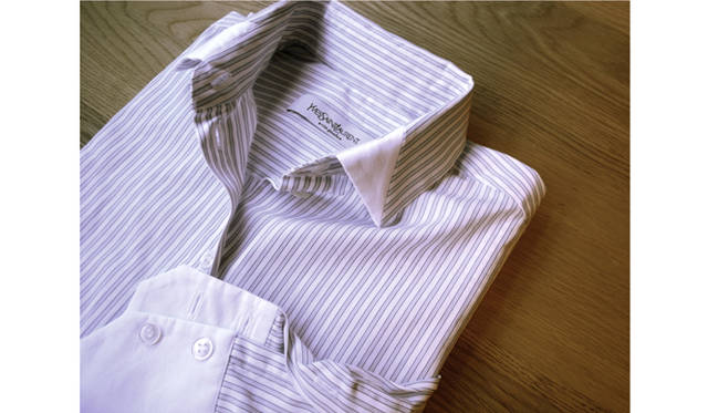 連載・生方ななえ｜ 「おてんばルル」　メンズライクなデザインがお気に入りのイヴ・サンローランのシャツ。