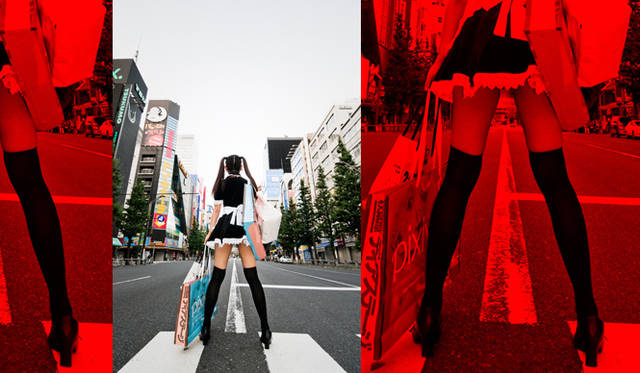 <b>川本史織｜KAWAMOTO Shiori</b>　オタクデビューしました、の、みりん｜ミクシィ年賀状のための写真