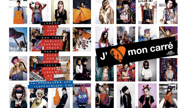 <b>HERMÈS｜エルメス</b>　スカーフ「カレ」をもっと楽しく！　表参道ヒルズに期間限定ブティックオープン　©Matt Irwin