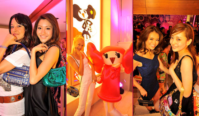 <b>COACH｜コーチ</b>　左から浦浜 アリサさん、宮坂絵美里さん、富永 愛さん＆Poppyちゃん、葛岡 碧さん、今井りかさん