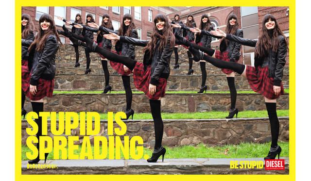 <b>DIESEL｜ディーゼル</b>　2010年DIESEL 「BE STUPID」 キャンペーン