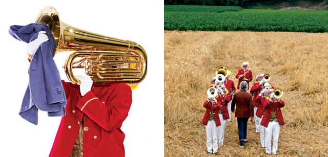 <strong>BOGLIOLI｜ボリオリ</strong> 　2008年キャンペーンビジュアル。ガーメントダイ（製品染め）の手法で、アンコンジャケットの柔かさをアピール