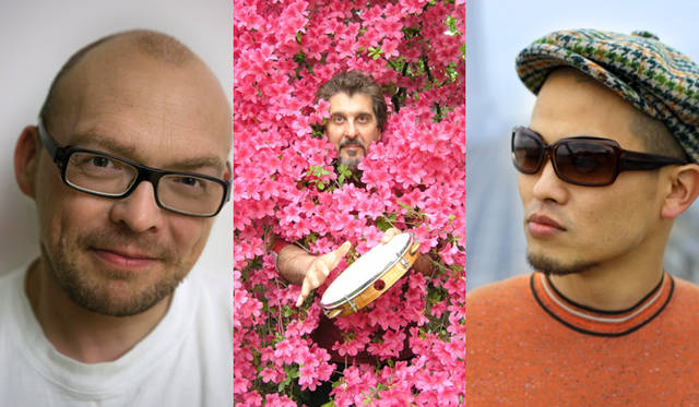 EVENT｜WORLDWIDE SHOWCASE 2010　左から、Bugge Wesseltoft（ブッゲ・ウェッセルトフト）、CYRO BAPTISTA（シロ・バプティスタ）、ROOT SOUL（ルート・ソウル）