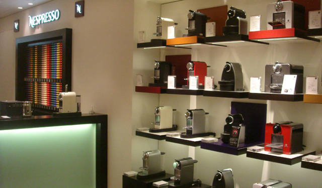 <strong>MITSUKOSHI｜銀座三越</strong>　8階　ネスプレッソ ブティック