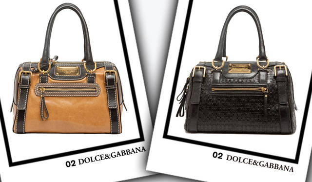 <strong>DOLCE&GABBANA｜ドルチェ＆ガッバーナ</strong>　バッグ 各[W31×H20×D20cm]　16万6950円（ともにドルチェ＆ガッバーナ／ドルチェ＆ガッバーナ ジャパン）