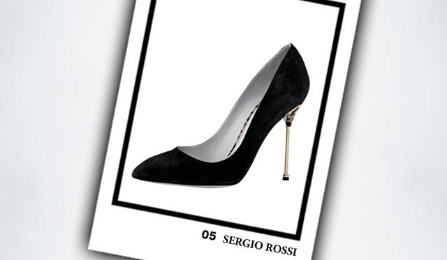 <strong>SERGIO ROSSI｜セルジオ・ロッシ</strong>　パンプス（ゴートスエード）[H9cm]　6万1950円（セルジオ・ロッシ／グッチ グループ ジャパン セルジオ・ロッシ ディビジョン）