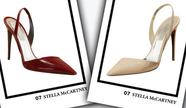 <strong>STELLA McCARTNEY｜ステラ マッカートニー</strong>　左／サンダル[H11cm]　6万5100円、右／サンダル[H11cm]　6万5100円（ともにステラ マッカートニー／ユニット＆ゲスト）