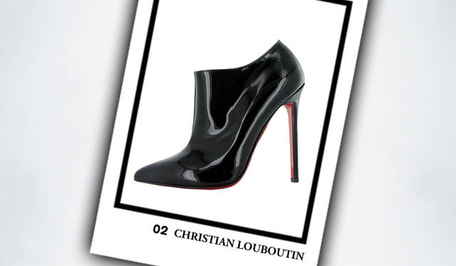 <strong>CHRISTIAN LOUBOUTIN｜クリスチャン ルブタン</strong>　「DAHLIA」ブーティ[H10cm]　9万7650円（クリスチャン ルブタン／クリスチャンルブタン ジャパン）